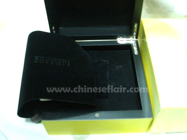 Replica Yellow color Ferrari Watch Box